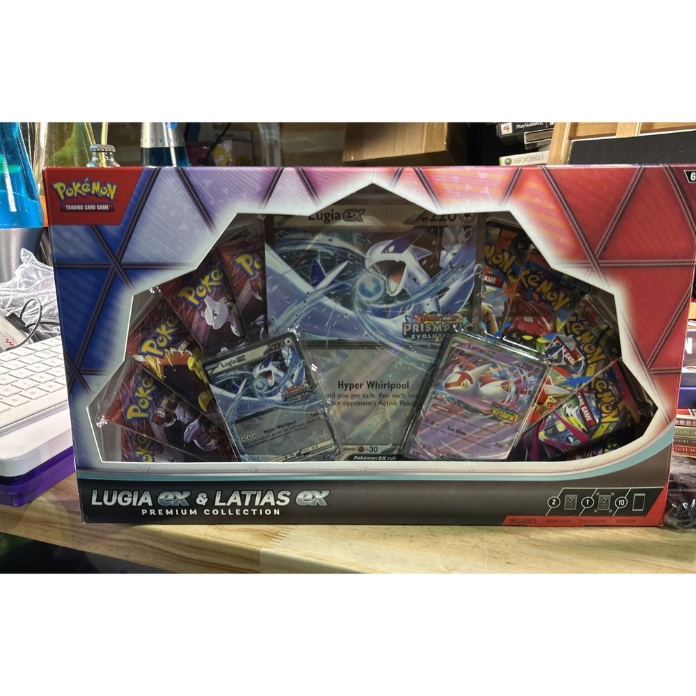 Pokémon Lugia ex & Latias ex Premium Collection Box Factory Sealed